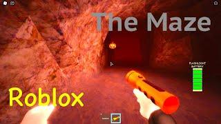 Хоррор Лабиринт Ужаса | Roblox The Maze