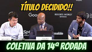 Entrevista com o CAMPEÃO MUNDIAL DE XADREZ de 2024!!