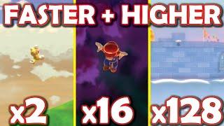 What if every level made Mario faster and jump higher? [World Bowser + Great Tower of Bowserland]