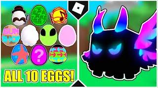 How to get ALL 10 OF THE EGG HUNT 2021 EGGS + EASTER WARDEN PET in BUBBLE GUM SIMULATOR! [ROBLOX]