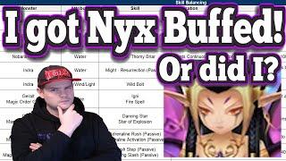 Balance Patch Review - Nyx buff is...  - Summoners War