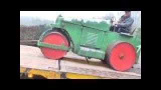 Aveling Barford GB roller restoration