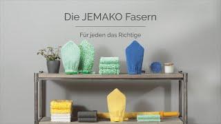 Die JEMAKO Faserkunde: Welche Faser eignet sich für welche Oberfläche und welche Verschmutzung?