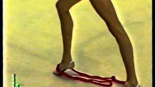 Belova Olga (RUS)  rope  Grand-prix  Moscow 1999