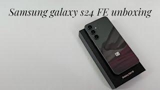 Samsung Galaxy S24 Fe Unboxing