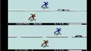 Winter Games (Acclaim, 1987) - NES Gameplay