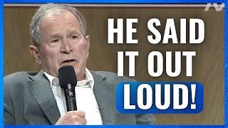 Entire Crowd STUNNED As George Bush Exposes the Truth About Israel and Hamas