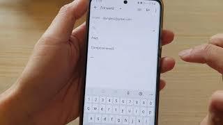 Galaxy S21/Ultra/Plus: How to Forward an Email In Gmail App