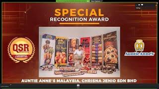 Special Recognition Award @ QSR Media Asia Conference & Awards : A Virtual Event