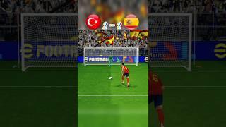 Türkiye vs Spain | FINAL |  European Qualifiers 2025 | realistic pes gaming |