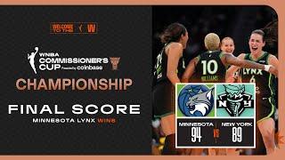 Minnesota Lynx vs. New York Liberty | FULL GAME HIGHLIGHTS | June 25, 2024