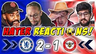 CHELSEA RIVALS & HATERS GUTTED  REACTION TO CHELSEA 2-1 BRENTFORD | PREMIER LEAGUE FAN REACTIONS