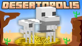 Minecraft Desertopolis | BONE CHICKENS & CHICKEN STASIS CHAMBER! #3 [Modded Desert Survival]