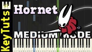 Hornet from Hollow Knight - Medium Mode [Piano Tutorial] (Synthesia)