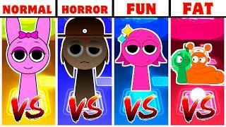 INCREDIBOX SPRUNKI NORMAL VS HORROR VS FAT VS FUN TILES HOP in Incredibox Sprunki! #23