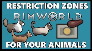 1 Minute - How to Restrict Your Animals - Rimworld