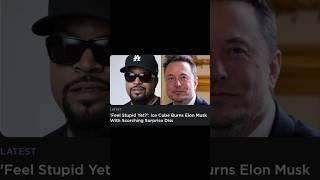 Ice Cube Disses Elon Musk #icecube #elonmusk #beef
