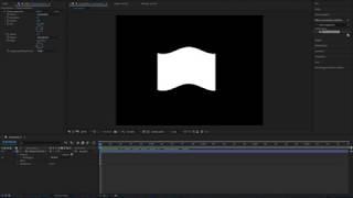 Wave warp pinning solution for flag effect - After effects