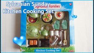 Sylvanian Kitchen Cooking Set | Sylvanian Families Callico Critters Opening & Review