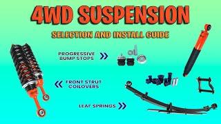 4WD Suspension Selection & Install Guide || Mazda BT-50 / Ford Ranger Outback Armour Suspension