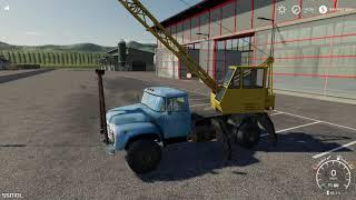 Farming Simulator 2019 mods Zil 130 Crane