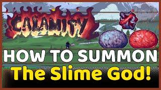 The Slime God! | Boss Tutorial + Tips | Terraria Calamity Mod!