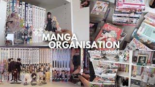 cozy manga organisation & mini unhaul 