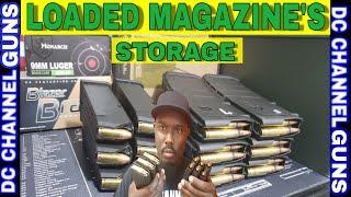 " #MAGAZINE #STORAGE " Leaving Magazines #Loaded  GOOD or BAD  ( MAGAZINE #STOCKPILE ) | GUNS