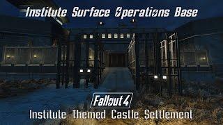 Fallout 4 Institute Themed Castle Settlement #ShareEveryWinFallout4