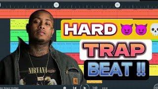 HOW TO MAKE A HARD TRAP BEAT LIKE SOUTHSIDE IN FL STUDIO MOBILE