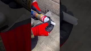 How To Repair Mortar Joints (instant Cement) #shorts