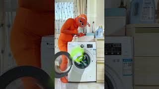 ‍LIME stuck in The washing machine! #Plush #Sprunki #Incredibox #LIME