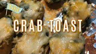 Crab Toast Recipe | How To Make Crab Toast