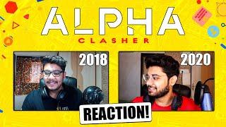 H¥DRA | Alpha REACTION ON HIS FIRST PUBGM LIVE STREAM!  || 2018 vs 2020 - Alpha Clasher!