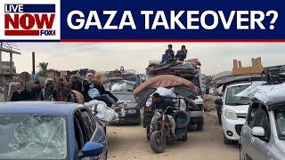 Trump pushes Gaza plan in talks with Jordan's King Abdullah II | LiveNOW from FOX