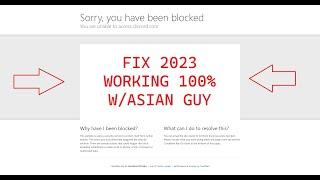 Sorry, you have been blocked  - DISCORD 2023 FIX (100% WORKING)