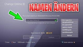 Playstation Namen ändern Tutorial!!  /Feex Play