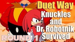 Sonic.Exe:The Spirits of Hell (Round1) - Knuckles and Dr.Robotnik Survivors - Walkthrough - Fan Game