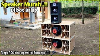 Tanpa ACC bisa seperti ini suaranya ACR biasa di box TH-Nmax 15 inch