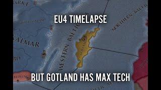 EU4 Timelapse But Gotland Has Max Tech