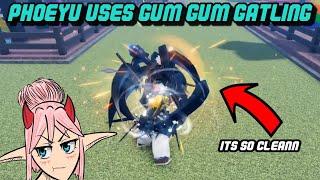 Phoeyu Uses GUM GUM GATLING [Grand Piece Online]