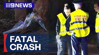 Two people dead in Sydney after their car crashed into a tree | 9 News Australia