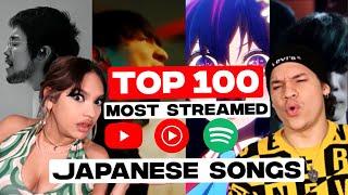 Waleska & Efra react to 'The Top 100 Songs in JAPAN'