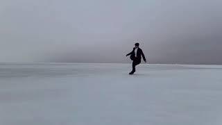 Zack Gray - Try (EPIC ICE SKATING ON CASPIAN SEA) - Каспийское море