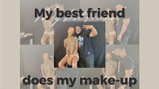 Best friend does My Make-up | Jada Rose