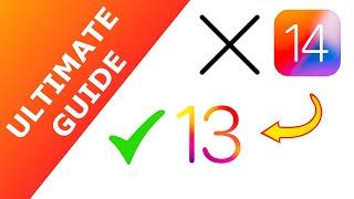 How to downgrade iOS 14 to 13! [ULTIMATE GUIDE]