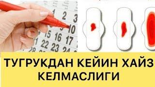 ФАКАТ АЁЛЛАР УЧУН! ХАЙЗ КЕЛМАСЛИГИ