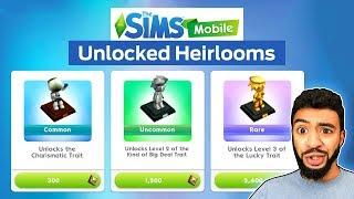 The Sims Mobile: Unlocking Heirlooms and a Surprise Birthday Party | Part #19