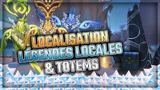 LOCALISATION 10 LÉGENDES LOCALES & TOTEMS | 10 SUCCES & 1 COFFRE LUXUEUX | Genshin Impact