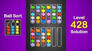 Ball Sort Puzzle Solution Level 428